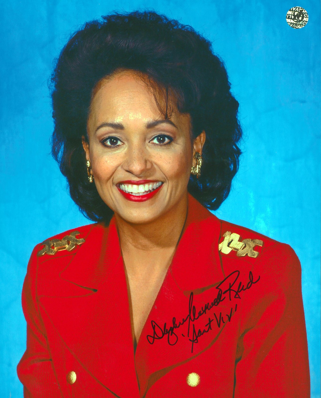 Daphne Maxwell Reid Fresh Prince of Bel-Air “Aunt Viv” Signed 8×10 Photo WWA 2