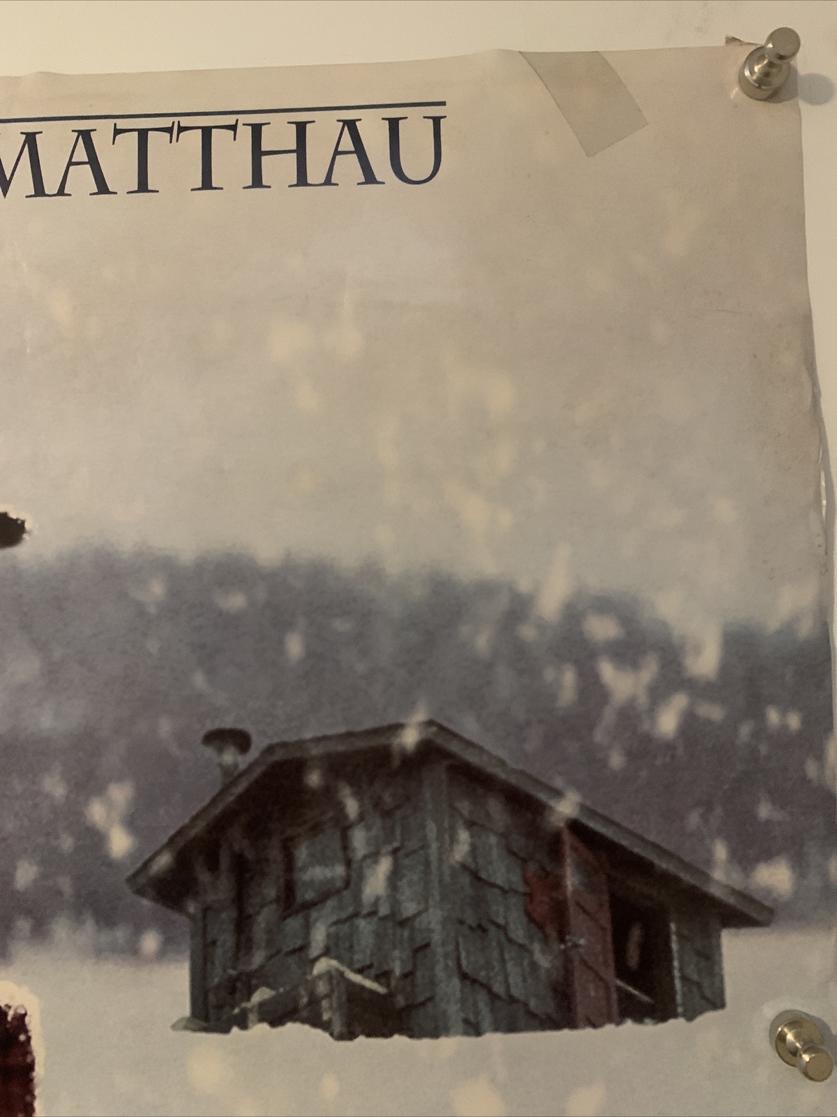 GRUMPY OLD MEN Original One Sheet Movie Poster – 1993