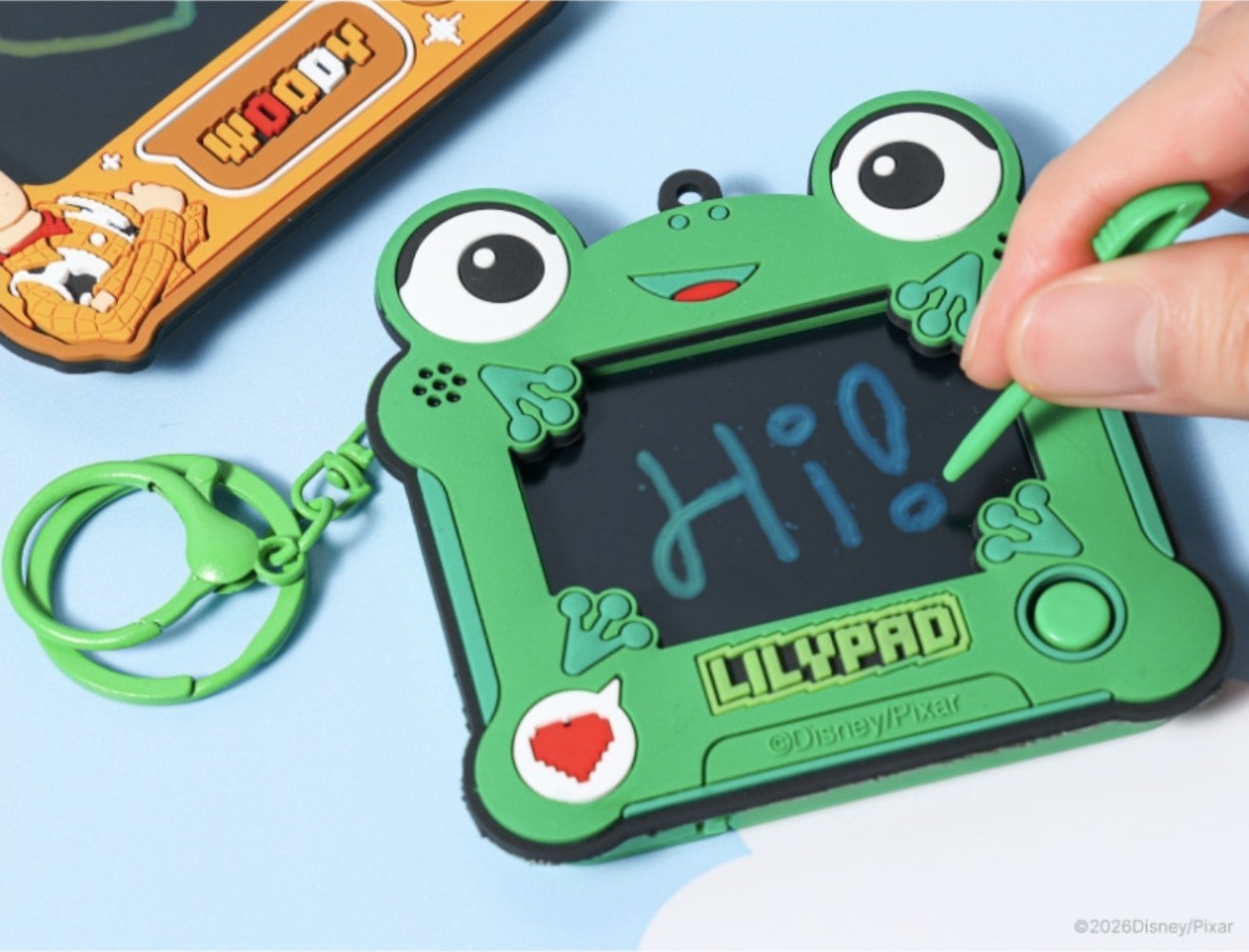2026 Movie Toy Story 5 Lilypad Drawing Pad Keychains (8 Types)/ Korea
