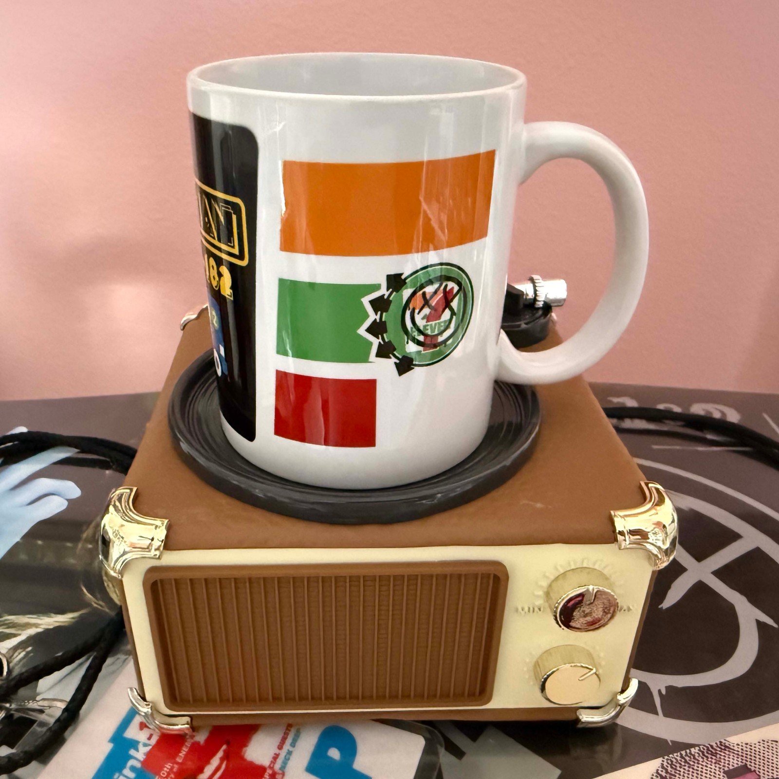 2026 SDCC Comic Con Exclusive Rare Blink-182 x Pac-Man x 7 Eleven Coffee Mug Set