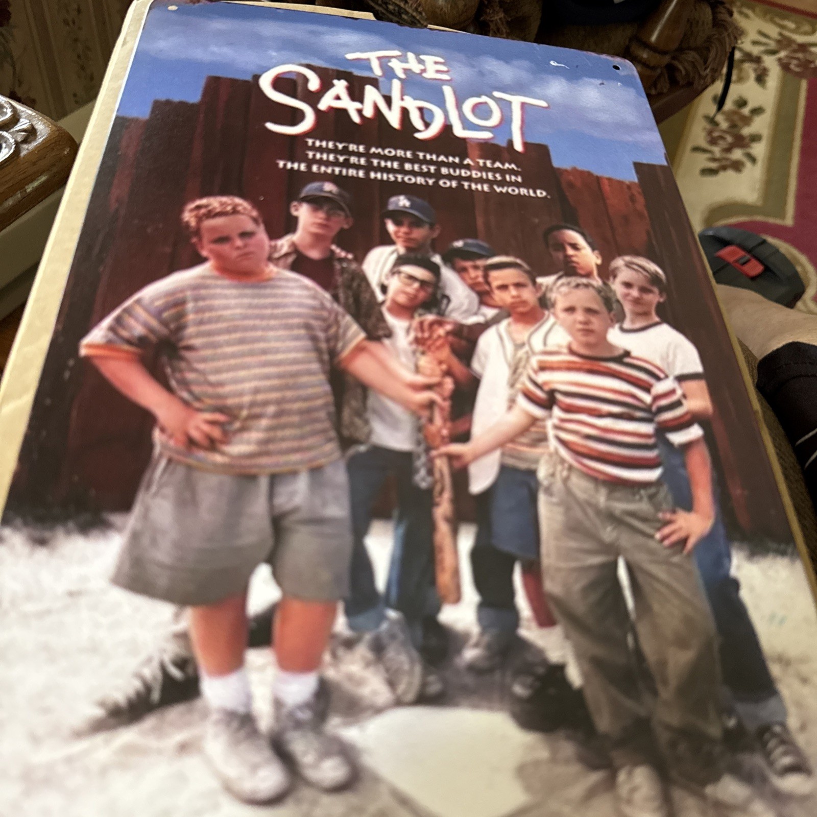Love This Vintage Movie Reproduction Of The “Sandlot” 7.9”x11.8” Tin