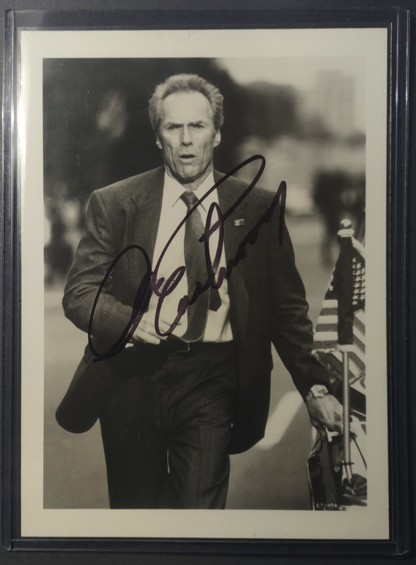 Clint Eastwood Photograph Autograph 5×7 Photo Auto