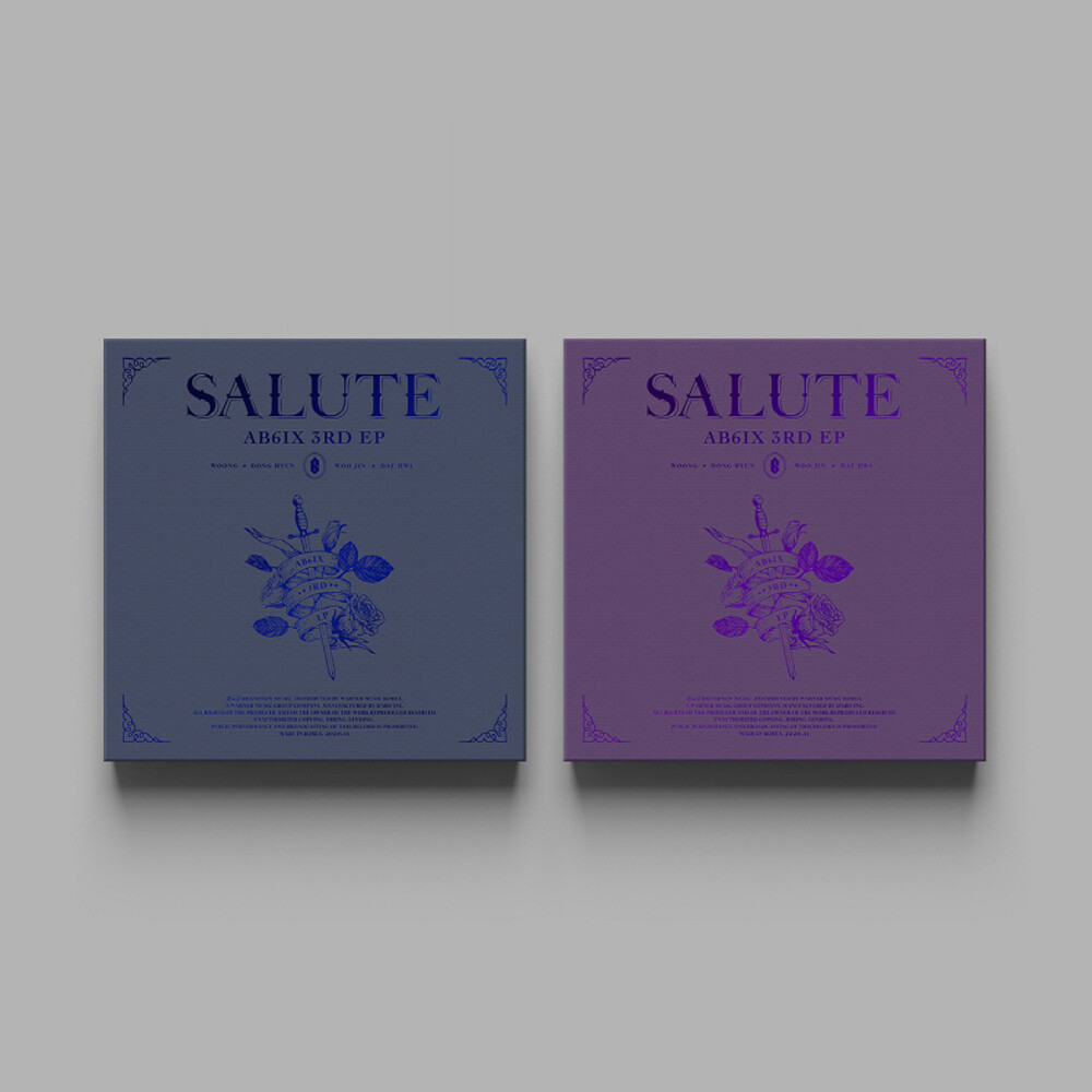 AB6IX SALUTE 3rd Album CD+Photobook+Photocard+Etc+Tracking Number