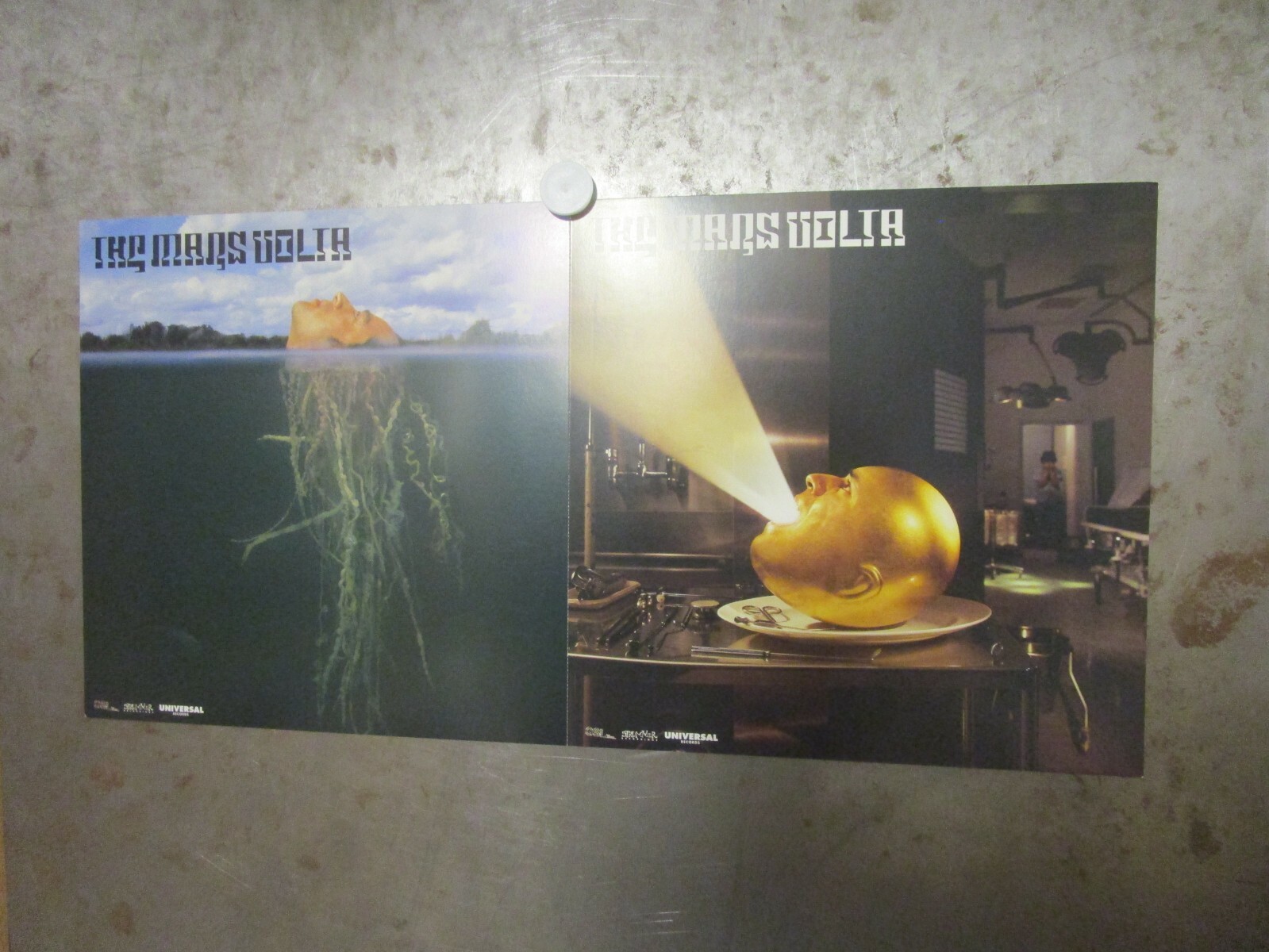 MARS VOLTA De-Loused In The Comatorium 2003 2-SIDED PROMO FLAT AT THE DRIVE-IN
