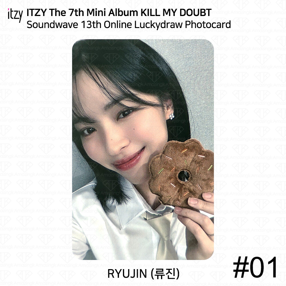 ITZY KILL MY DOUBT Soundwave 13th Online Luckydraw Photocard Square Photo KPOP
