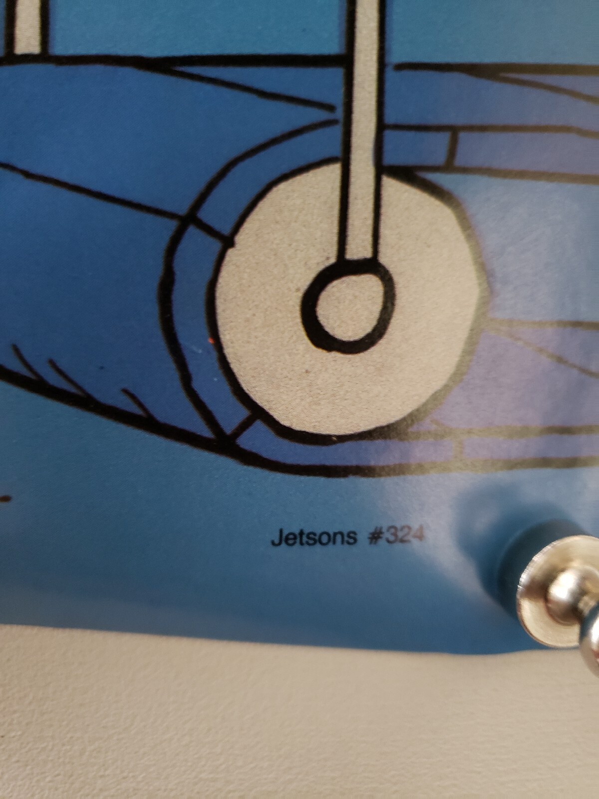 Jetsons Poster Original 1986 Vintage Hanna Barbera Cartoon Animated #324 21×32