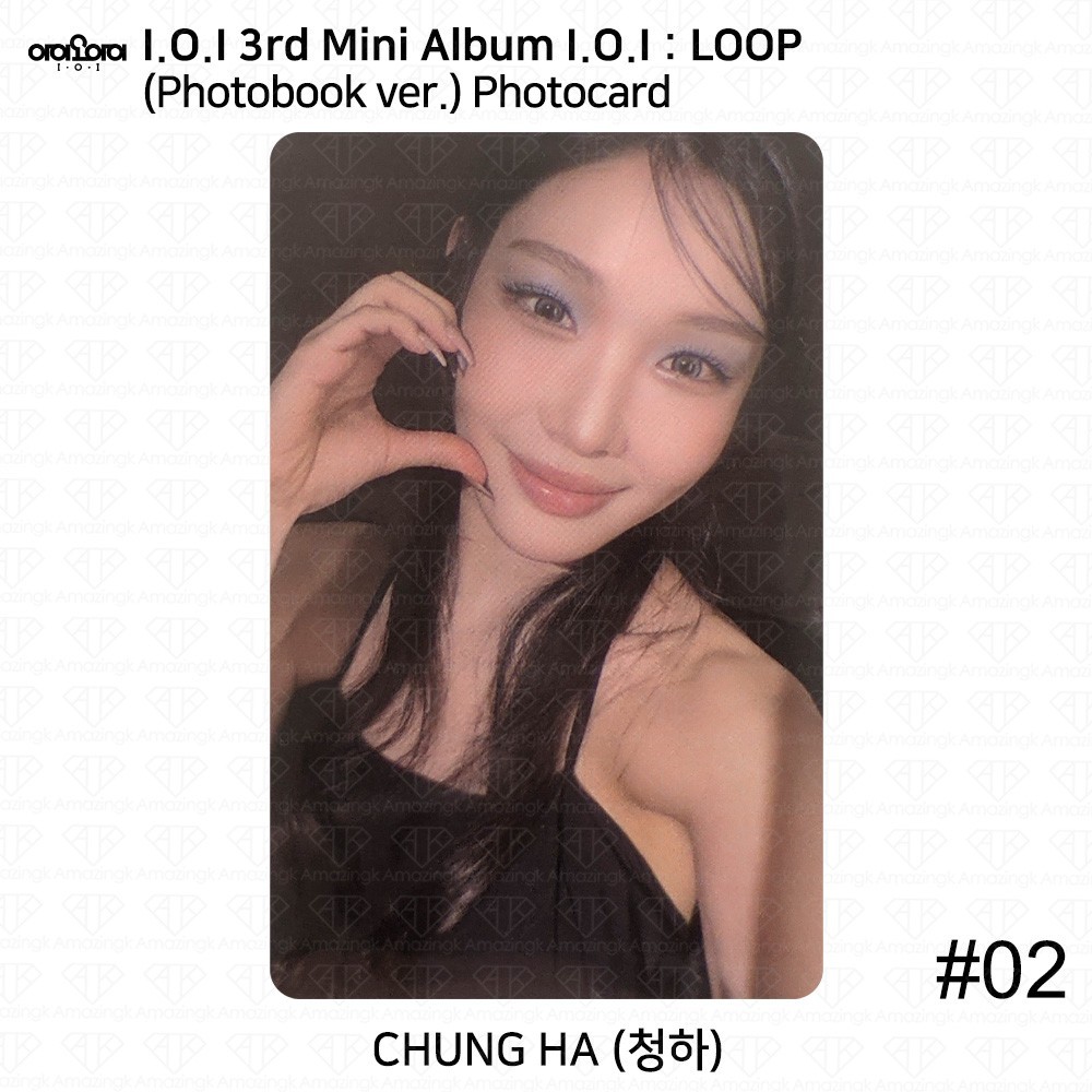 I.O.I The 3rd Mini Album I.O.I : LOOP Photobook ver. Photocard Polaroid