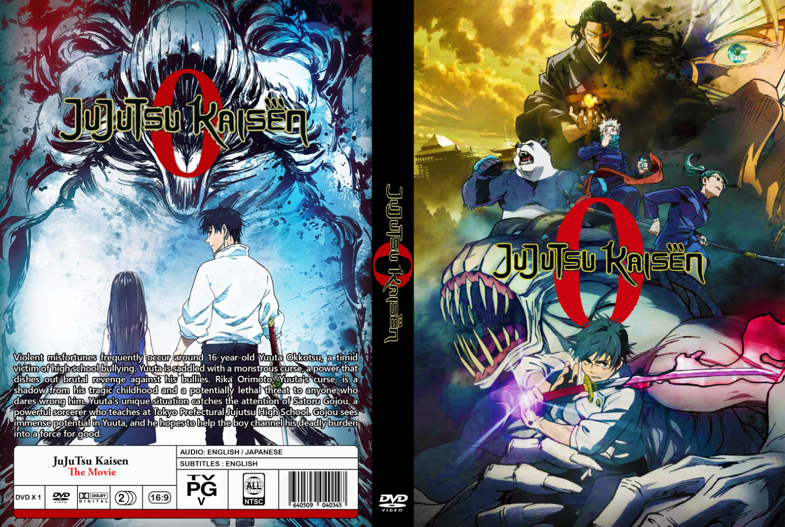 Jujutsu Kaisen 0: The Movie Dual Audio English/Japanese with English Subtitles