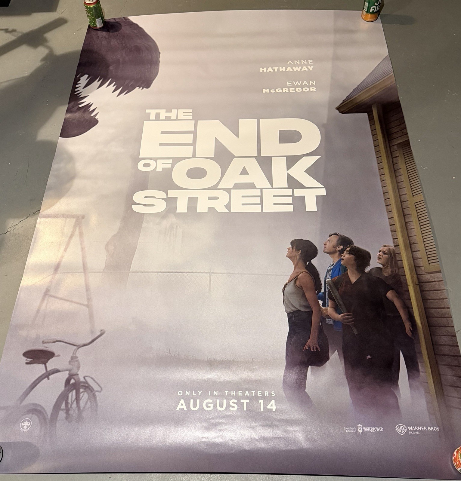End of Oak Street 48×70 Original Double Sided Bus Shelter!