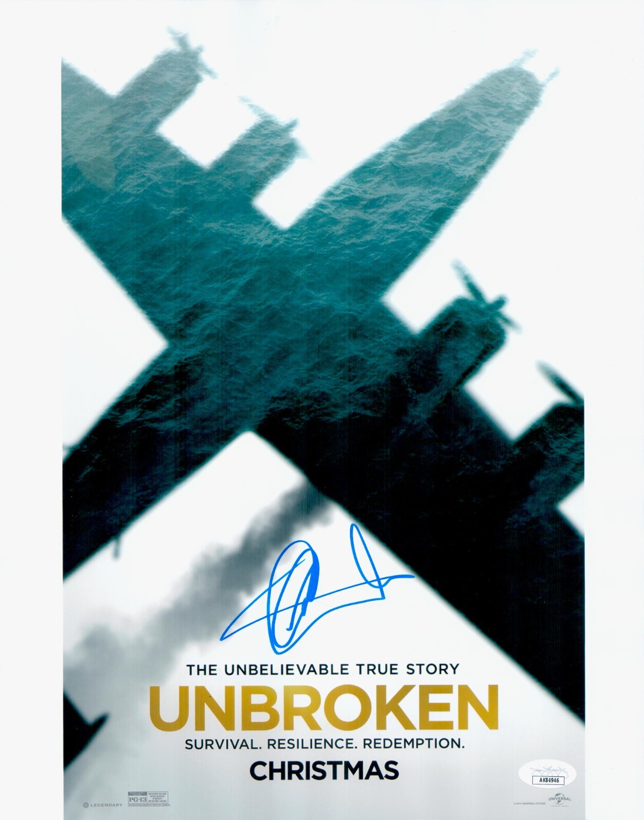 JACK O’CONNELL Signed 11×14 UNBROKEN Photo Authentic Autograph JSA COA CERT
