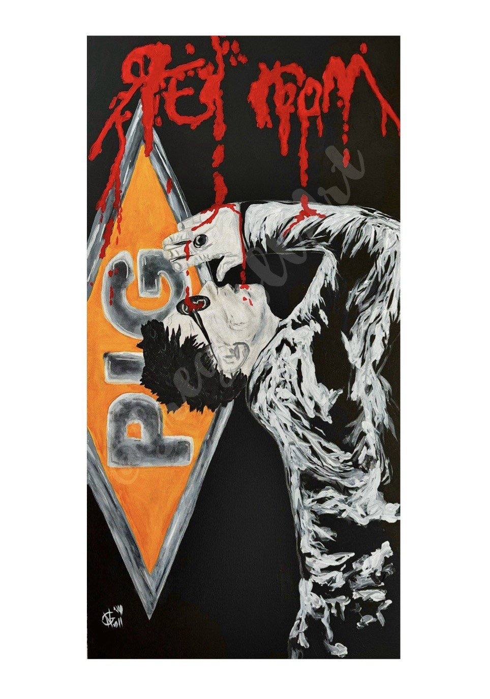 Pig Band Raymond Watts T Shirt Music Rock Shirt Sm, M, L, Xl, 2xl Industrial