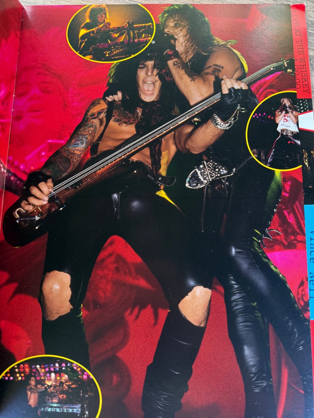 Motley Crue Dr Feelgood 89/90 Tour Program + 1987 Tour Program Nikki Sixx