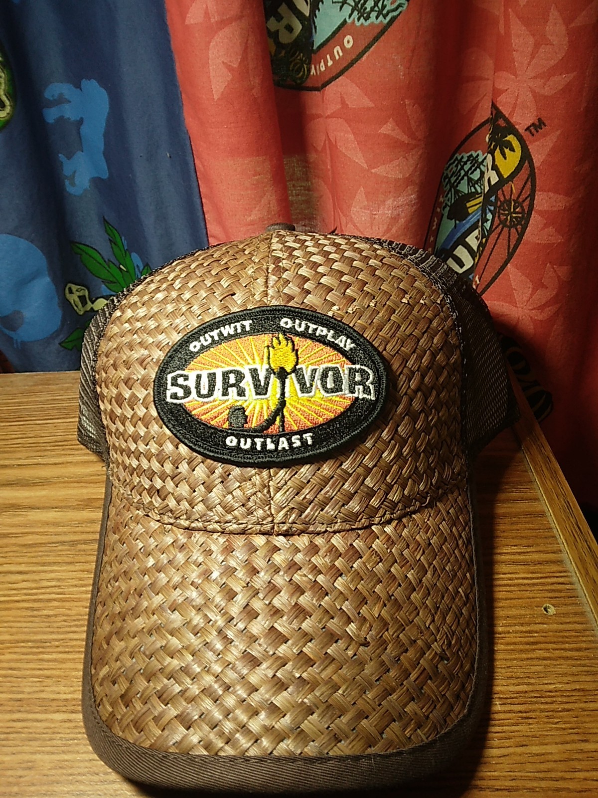 SURVIVOR Television Show Outwit Outplay Outlast Baseball Hat Cap Licensed Merch