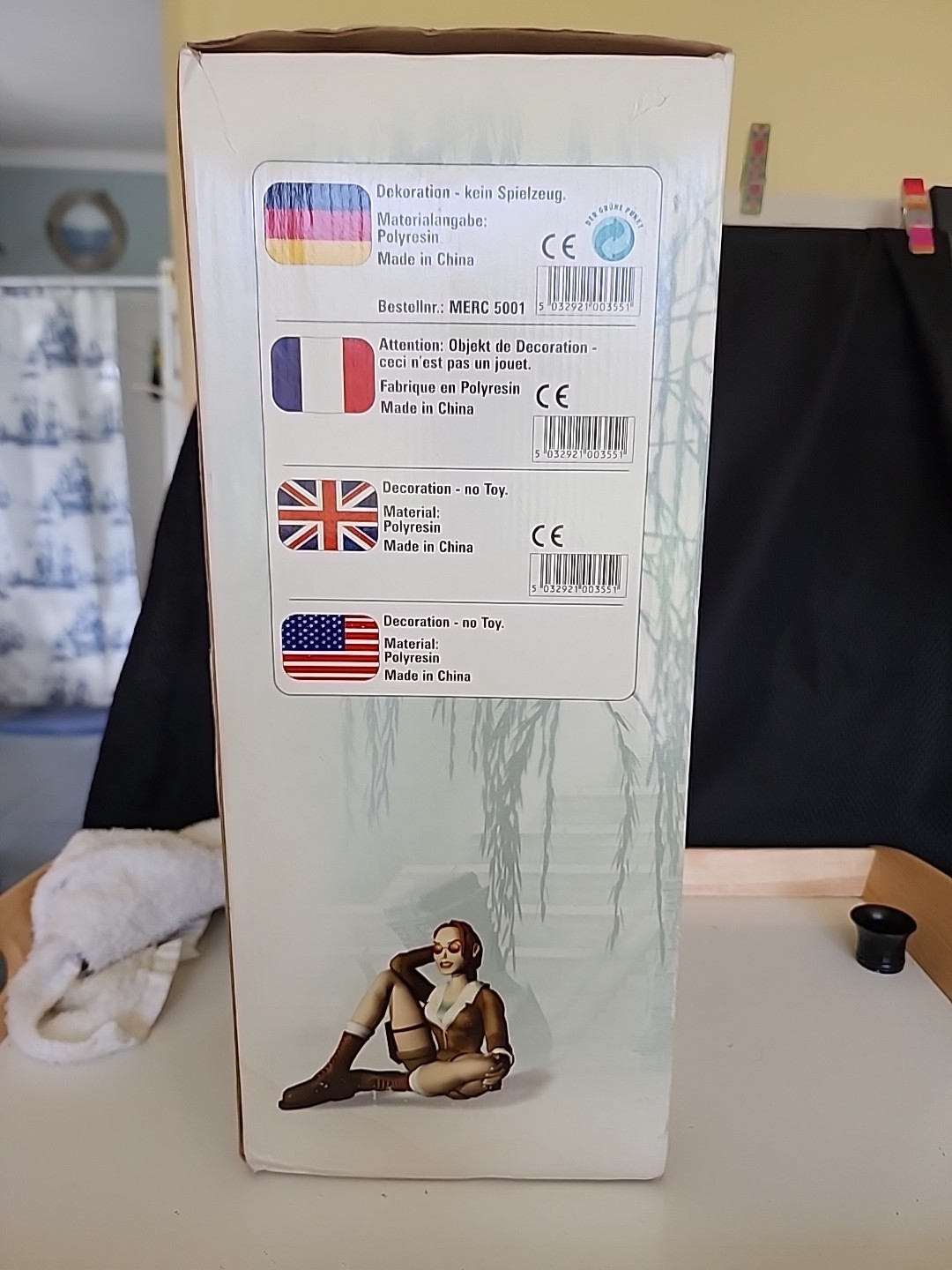 Lara Croft 1st Edition Tomb Raider 1990’s LTD Boxed RARE 1 Of 500 Statue Figure
