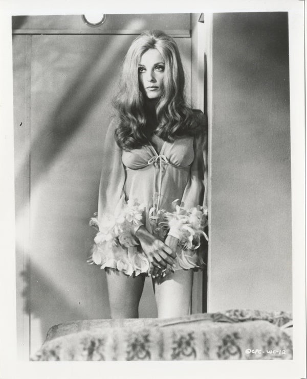 Sharon Tate Vintage 8×10 Photo The Wrecking Crew 1968 lingerie negligee