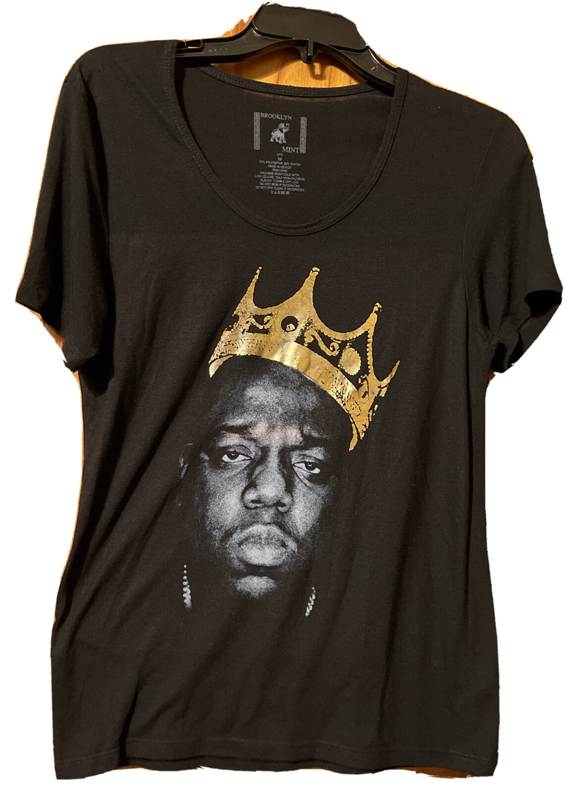 Notorious B.I.G. women’s t shirt medium short sleeve adult