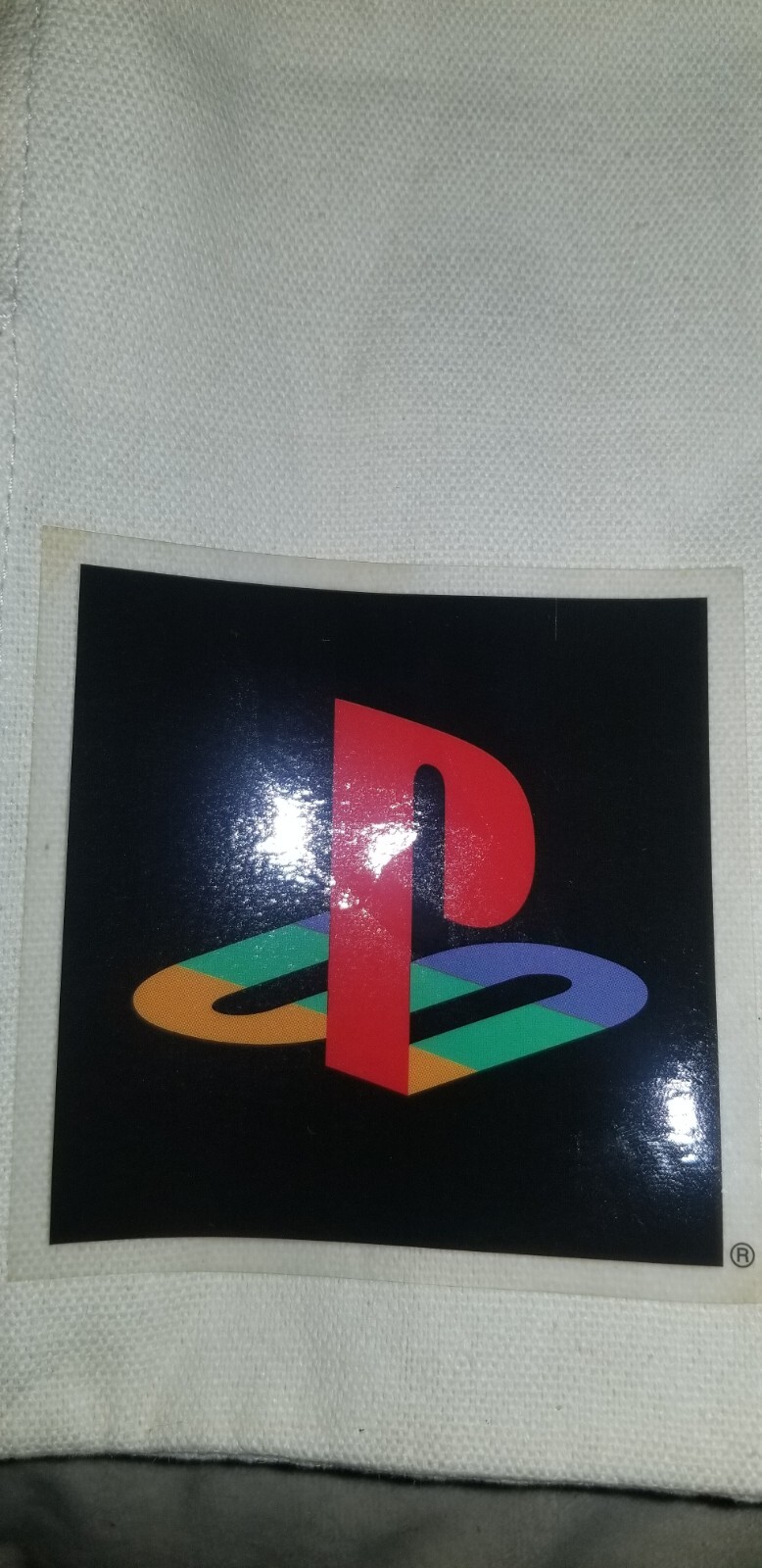 E3 Sony Playstation Logo Double Sided Window Sticker Promo PS1 PS2 PS3 PS4 PS5