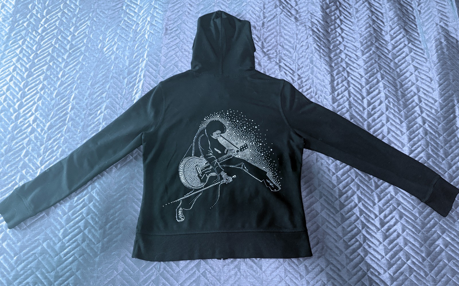 Elvis Presley Women’s Bling Hoodie Christine Alexander Swarvoski Graceland 2005