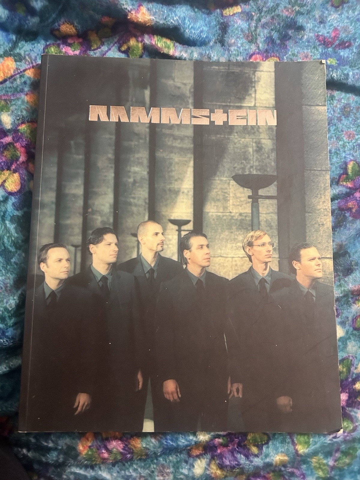 RAMMSTEIN 2001 SOFTCOVER BOOK GERMAN/ ENGLISH BY GERT HOF