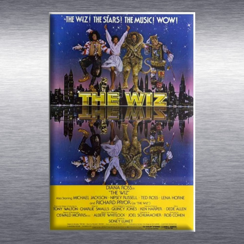 The Wiz, Movie Poster High Quality Magnet