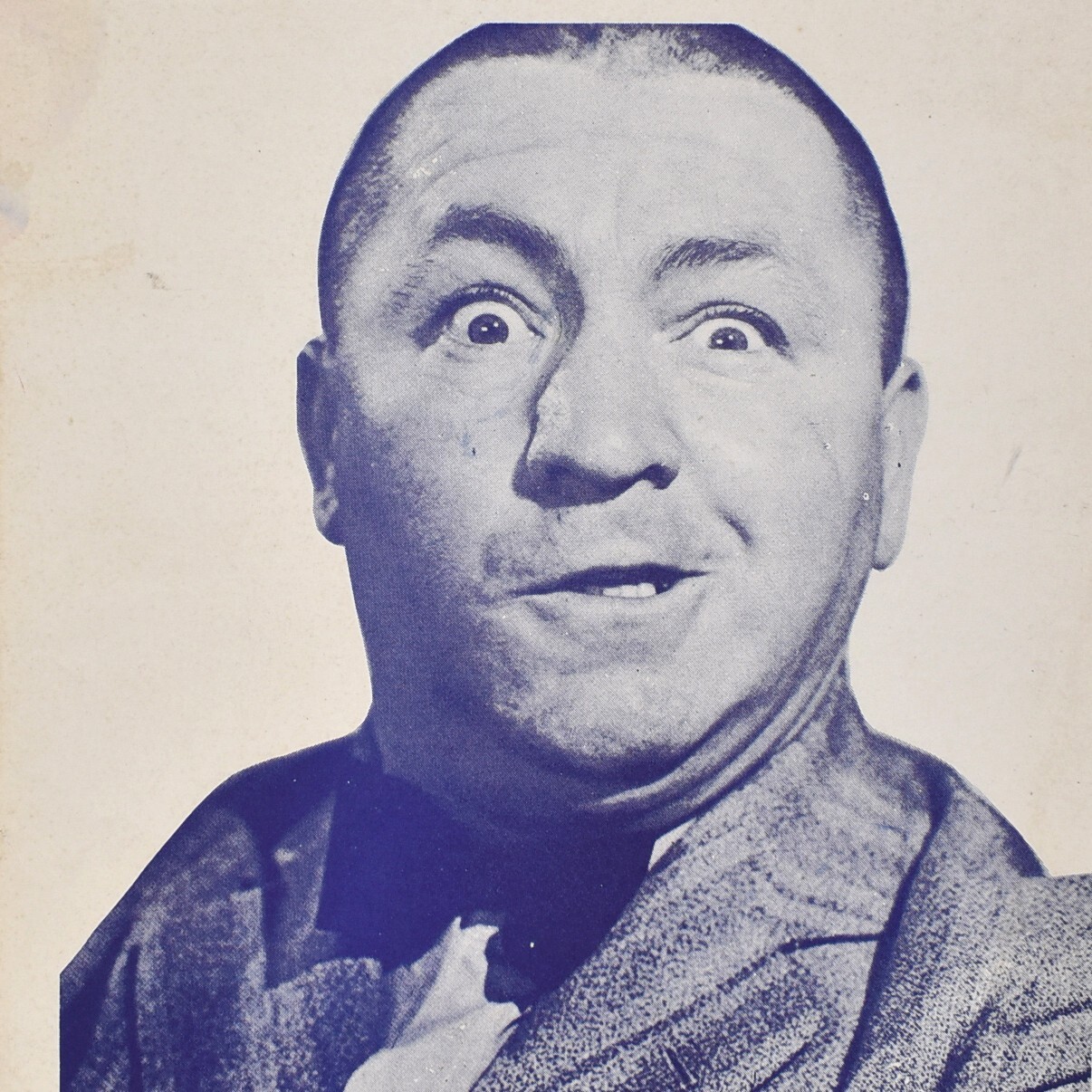 1960s Curley Curly Howard Poster North Shore Printers Somerville Massachusetts