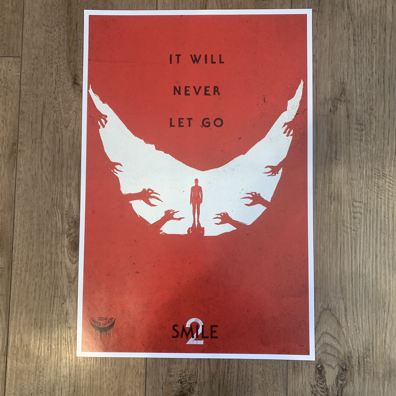 SMILE 2 movie 2024 Limited Edition poster 12”x18” Theater Exclusive