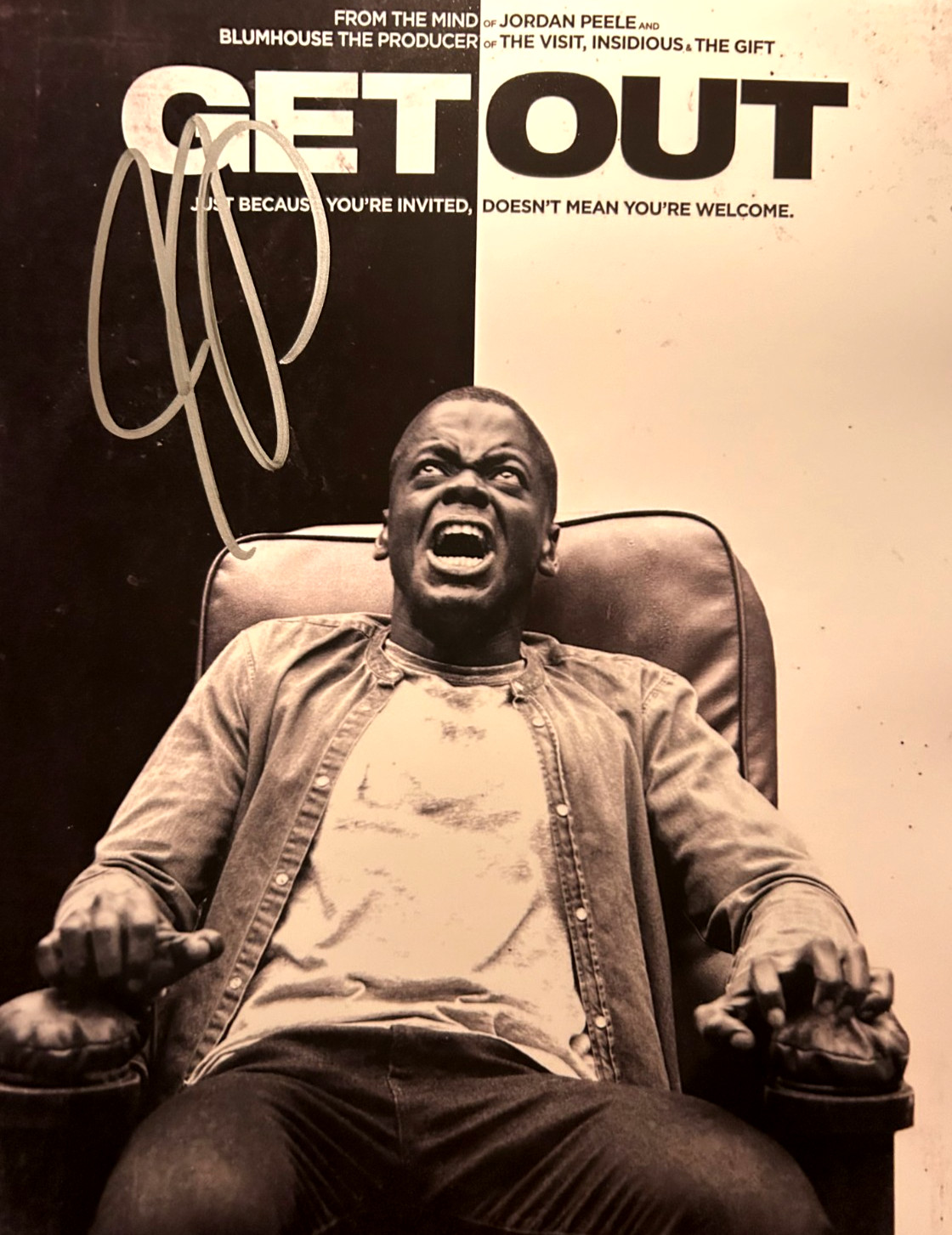 Jordan Peele (GET OUT) Signed 8×10″ Authentic Original Autograph w/COA