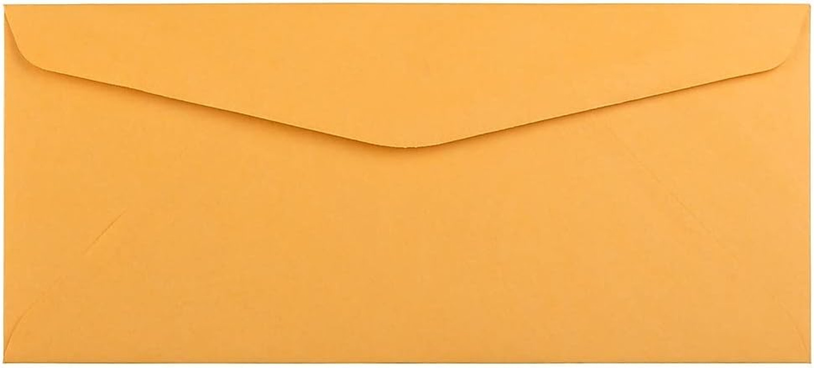 #10 Business Commercial Envelopes – 4 1/8 x 9 1/2 – Brown Kraft Manila – 50/Pack
