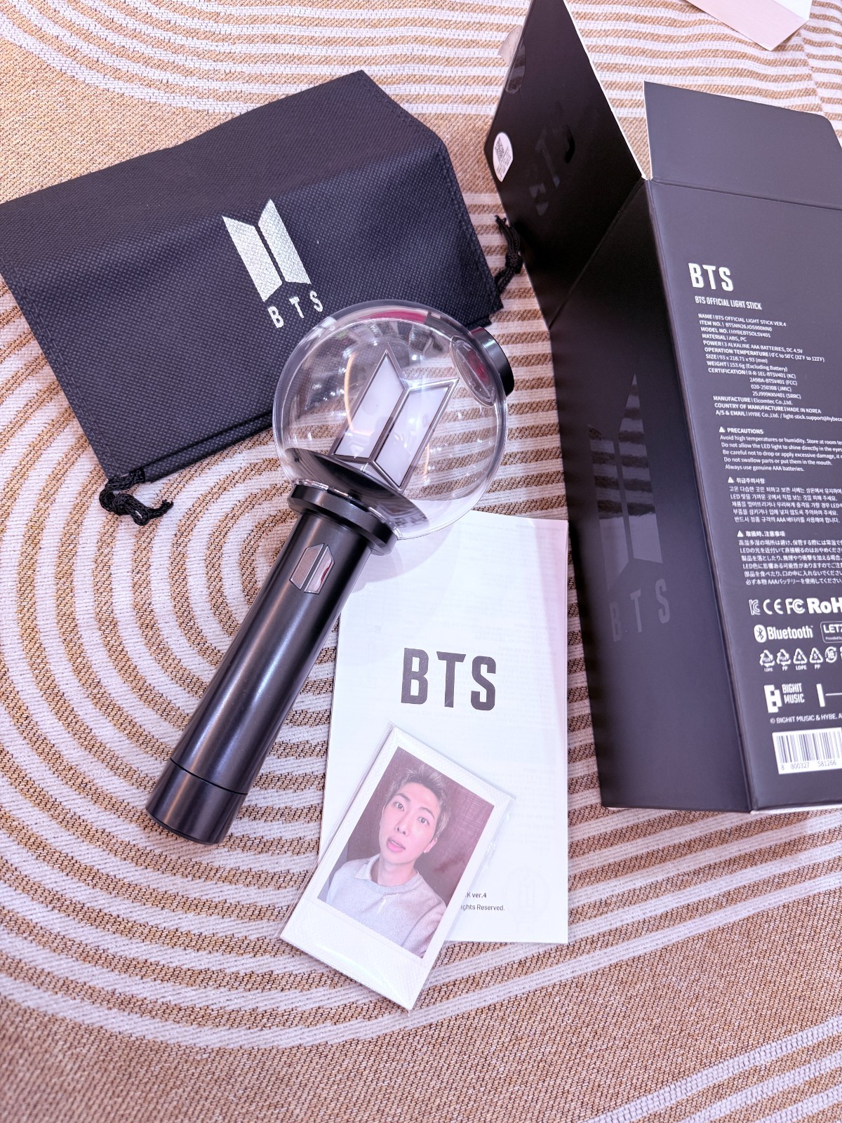 BTS OFFICIAL LIGHT STICK ARMY BOMB VER.4 2026 Brand New Limited APP Control