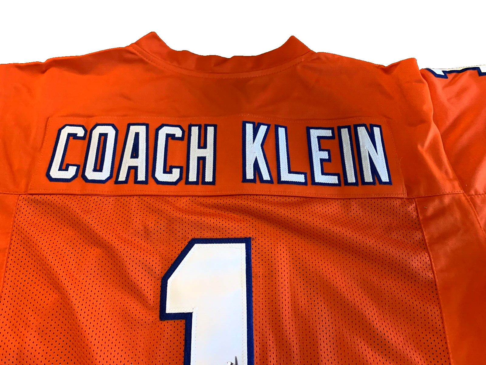 Henry Winkler The Waterboy Signed Orange Coach Klein Jersey XLG With COA (18C)