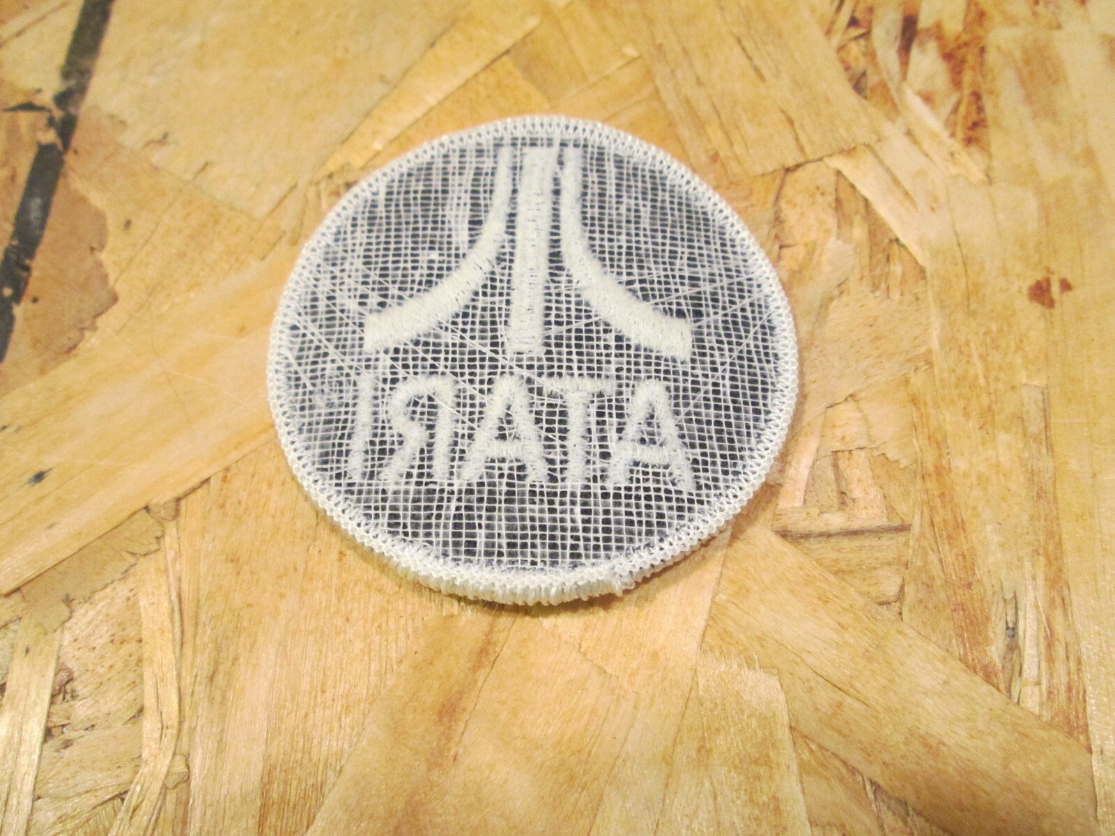 Vintage Atari Logo Round Patch