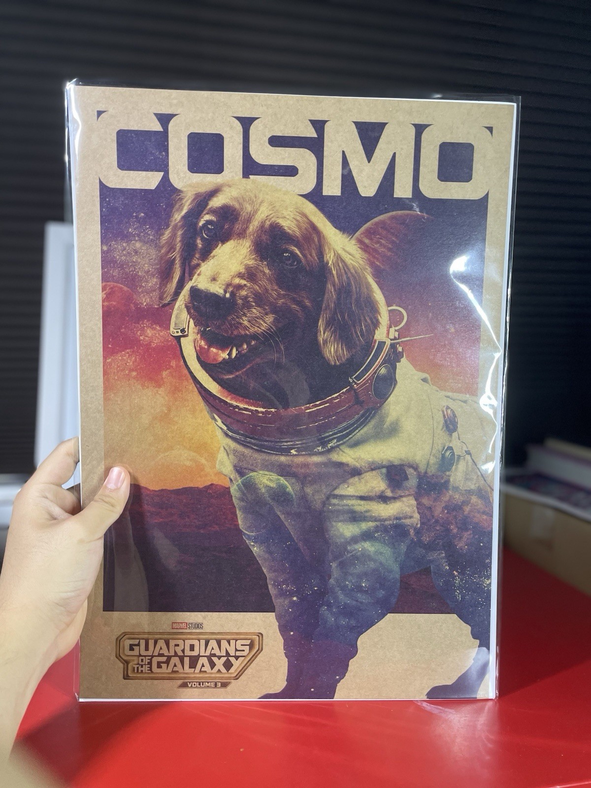 Cosmo The Space Dog Guardians Of The Galaxy Vol 3 Movie Poster