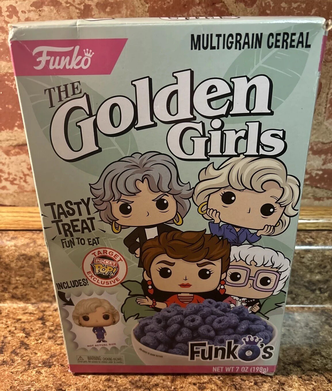 The Golden Girls FUNKO’S Cereal Limited Edition W/Mini Rose Target Exclusive ✅