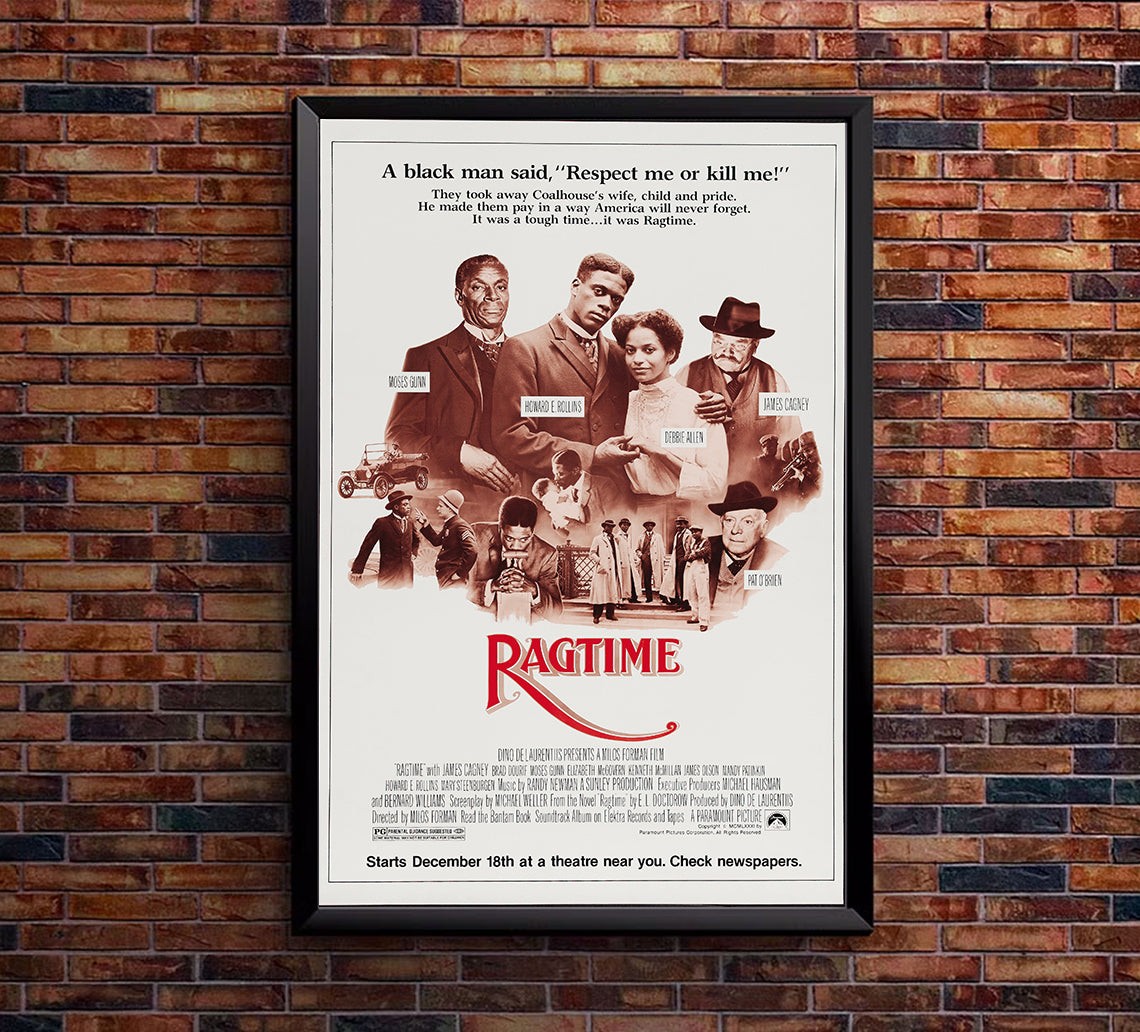 Ragtime 1981 – James Cagney – US 2 – Classic Movie Poster
