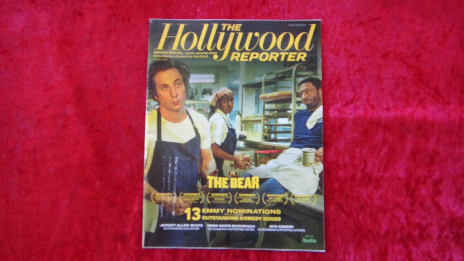 The Hollywood reporter August 3, 2023 the Bear MOVIE MEMORABILIA