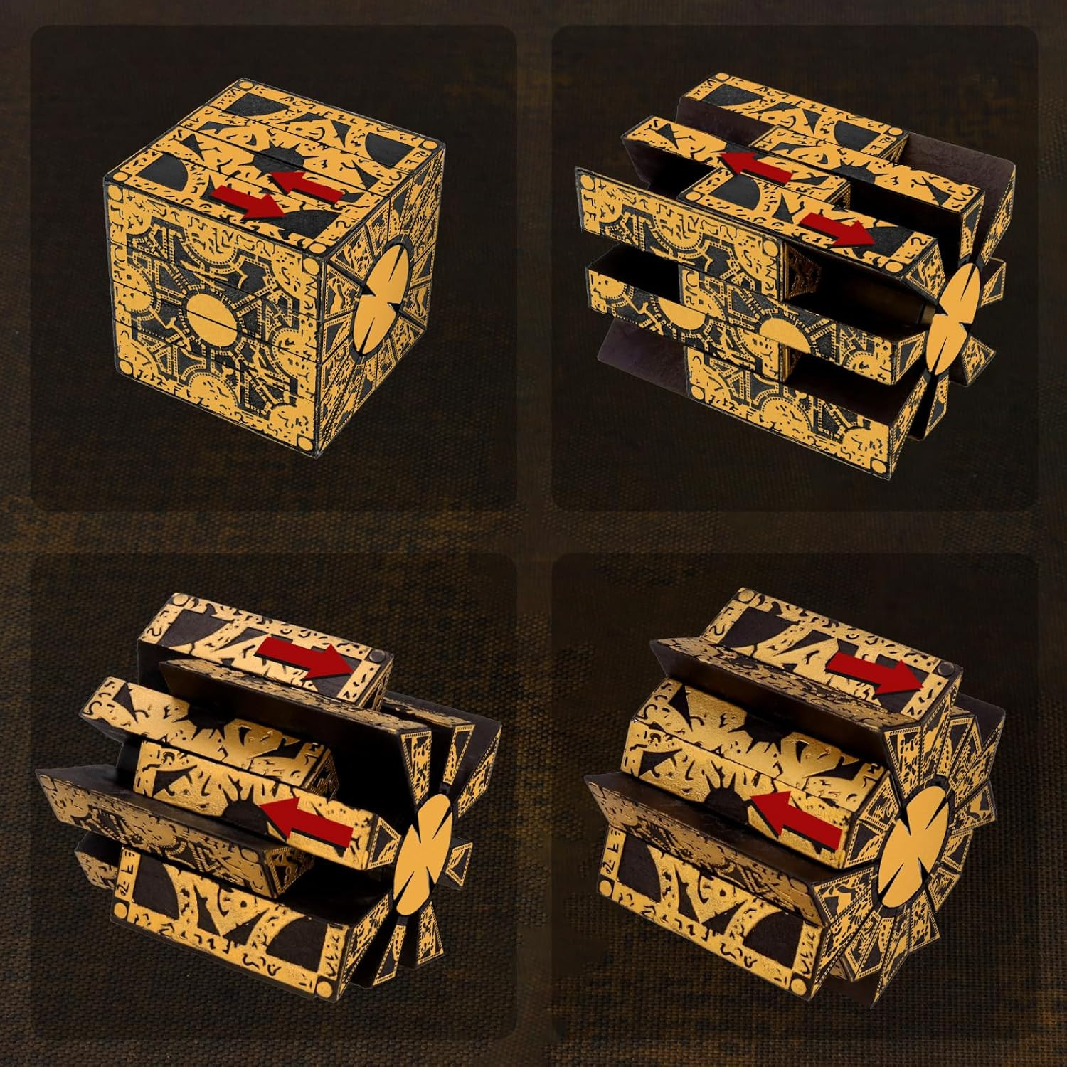 Hellraiser Puzzle Box – Accurate Lament Configuration with Functional Mechanical