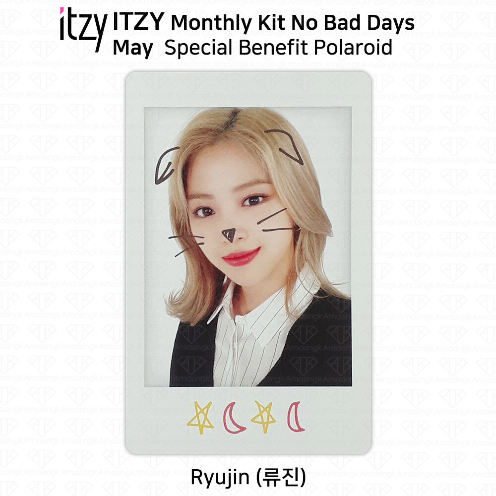 ITZY No Bad Days Monthly Kit May Official Photocard & Exclusive Polaroid KPOP