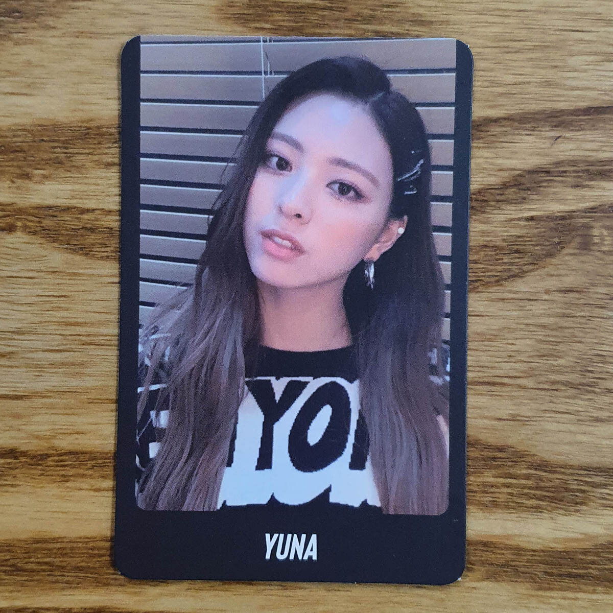 Yuna Official Photocard ITZY 2nd Mini Album IT’z Me Genuine Kpop