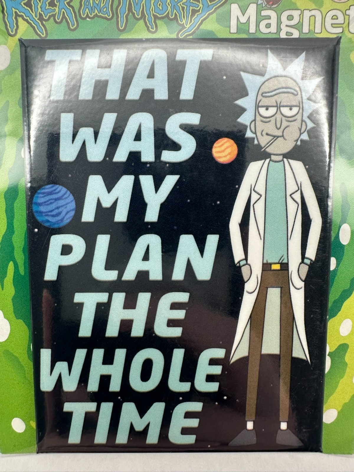 Rick And Morty Flip The Pickle Collectible Fridge Magnet NEW Buy More & Save $