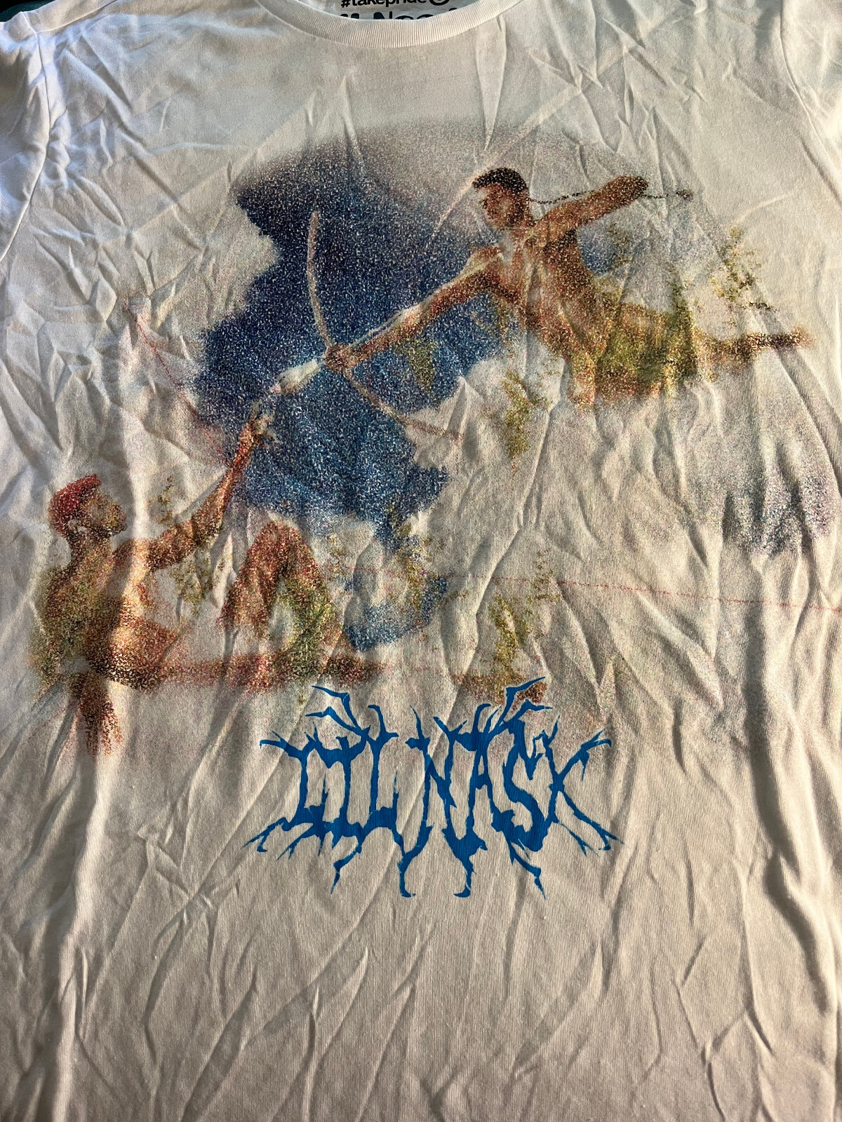 LIl Nas X t shirt New no tags Mint XL white goodie two sleeves #takepride LGBT
