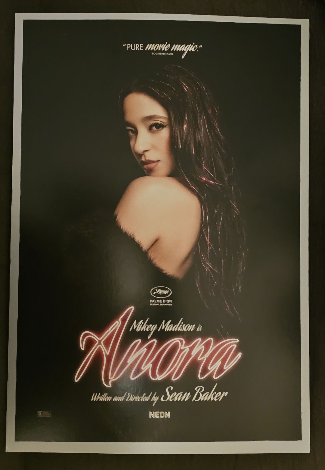 Anora Exclusive Opening Night Mini Movie Poster 13×19” official