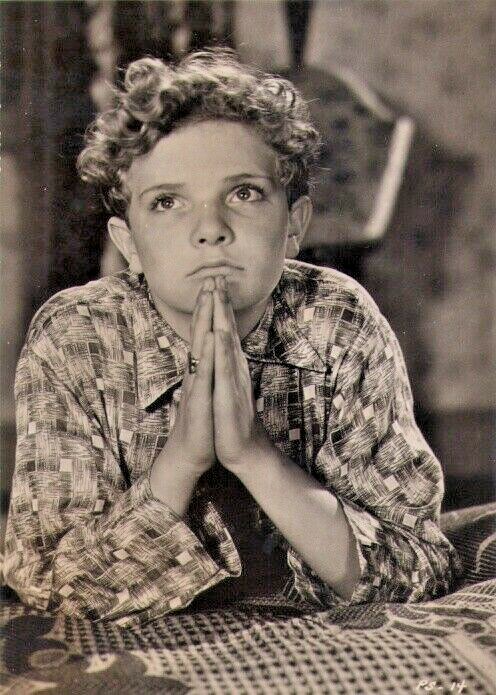 LEON JANNEY child star 6×8 vintage photo 1931