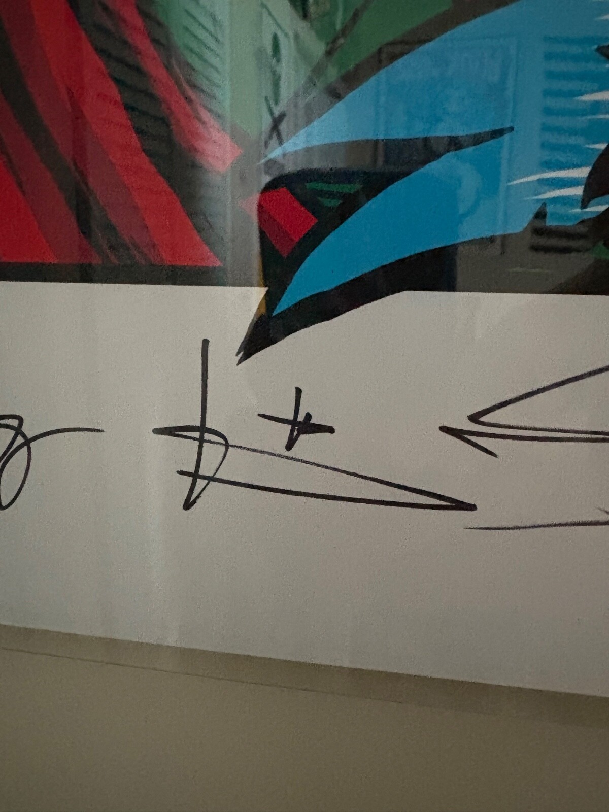 Blink 182 Signed 2012 Christmas Poster