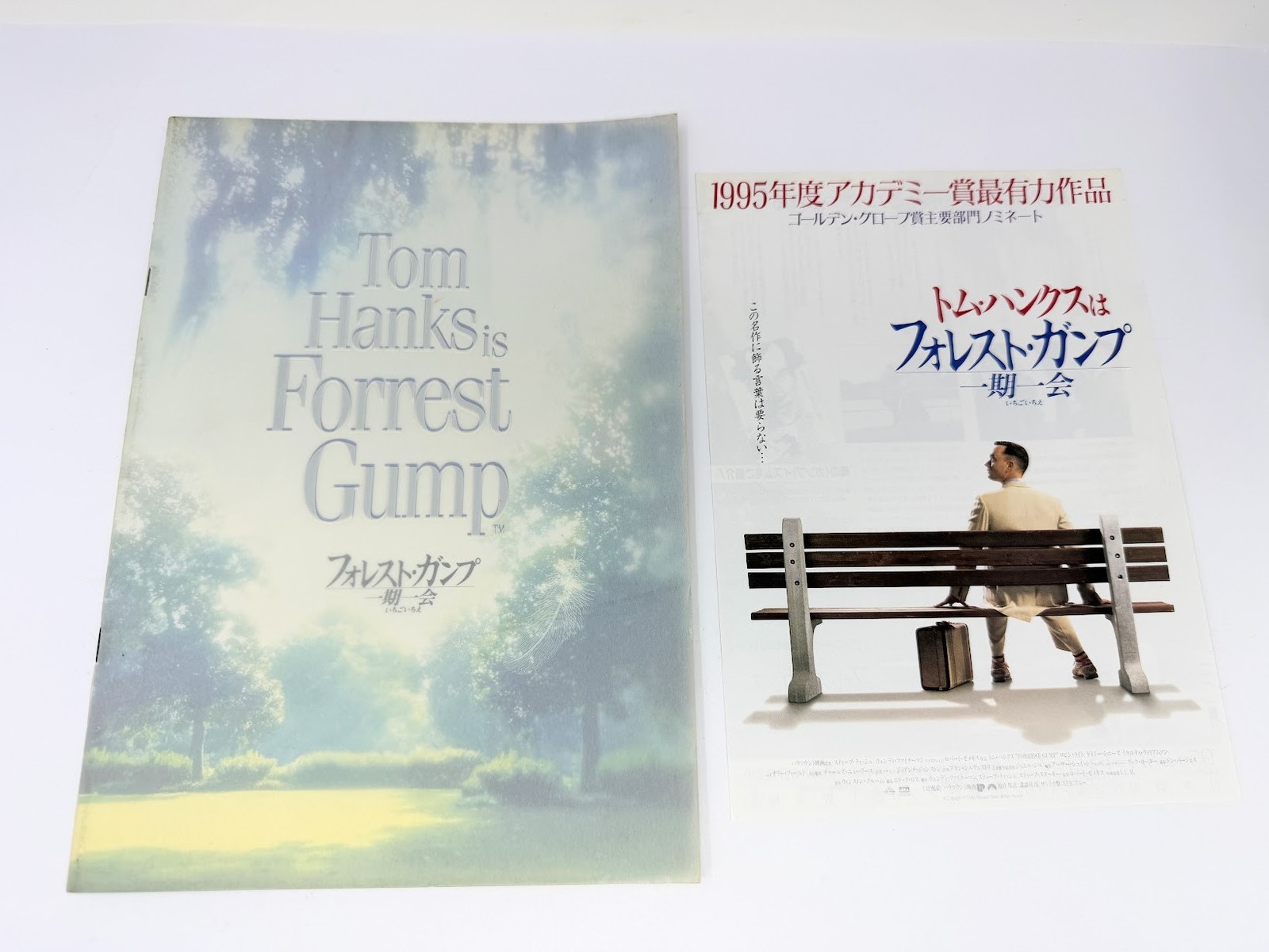 Forrest Gump (1994) Japanese Movie Program +Flyer | Tom Hanks Gary Sinise
