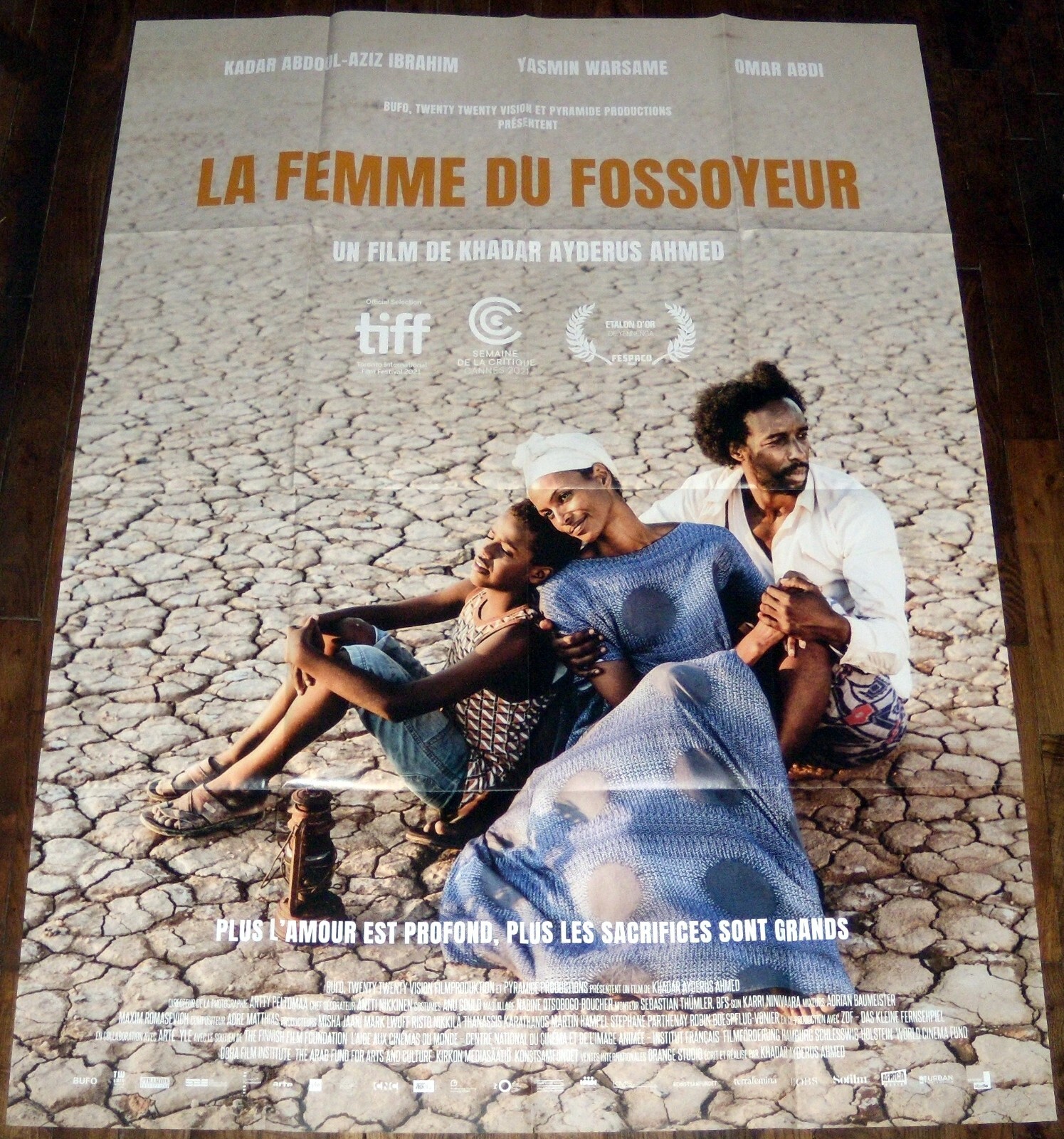 THE GRAVEDiGGER’S WiFE Khadar Ahmed Somalia Djibouti LARGE french POSTER