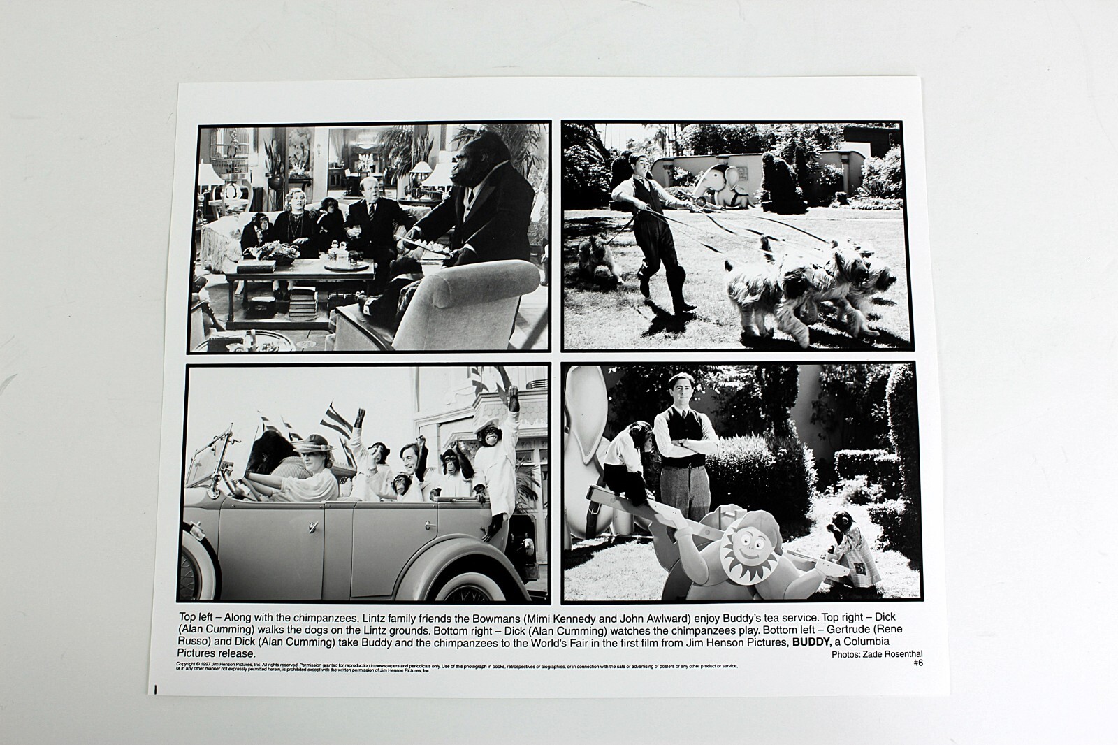 1997 BUDDY Movie Promo Press Photo 8×10 b/w #6