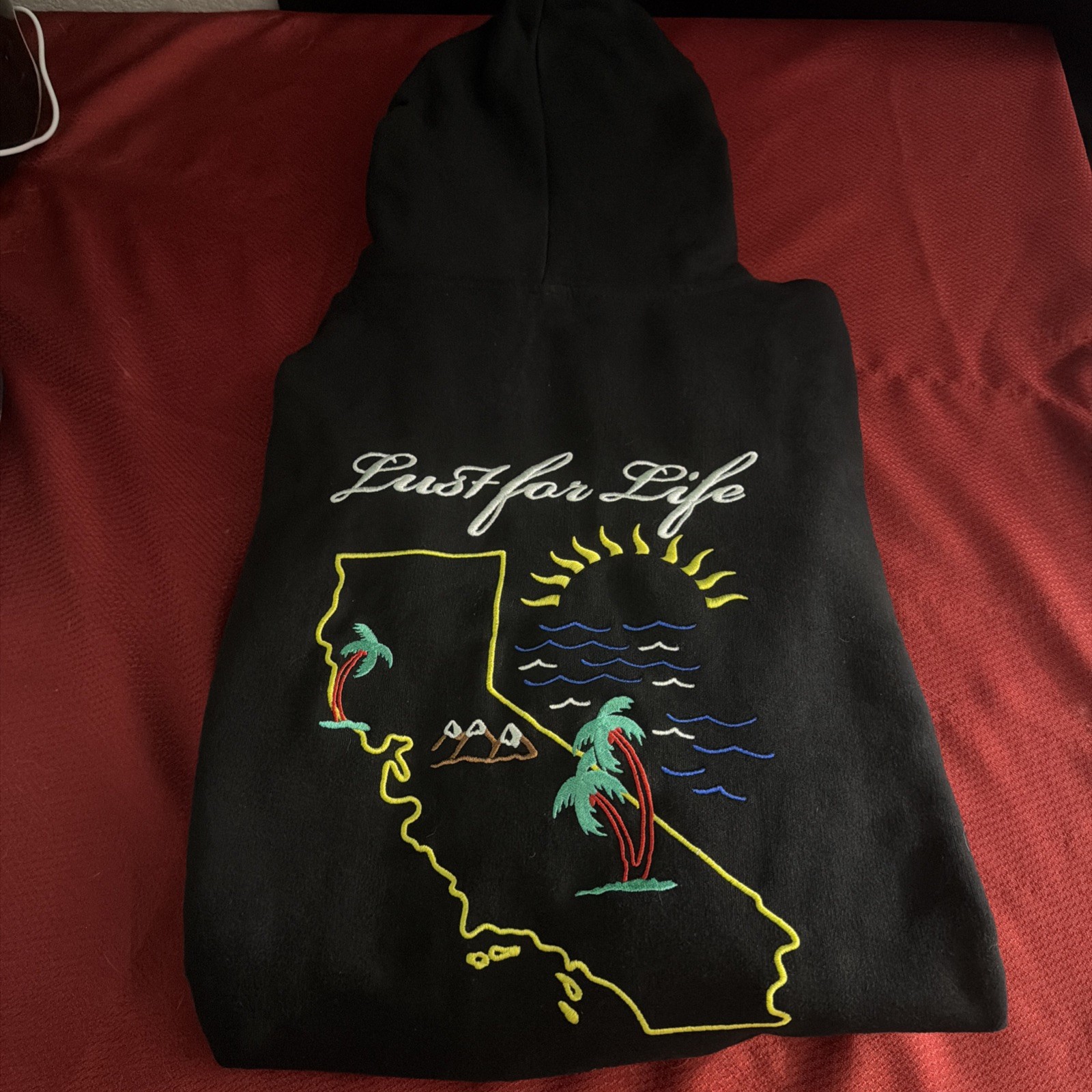 LANA DEL REY Lust For Life California Zip-up Jacket LRG LA POP UP OFFICIAL RARE