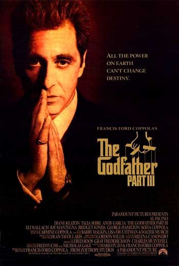 GODFATHER 3 – 1990 – Original 27×40 REG Movie Poster – AL PACINO, ANDY GARCIA