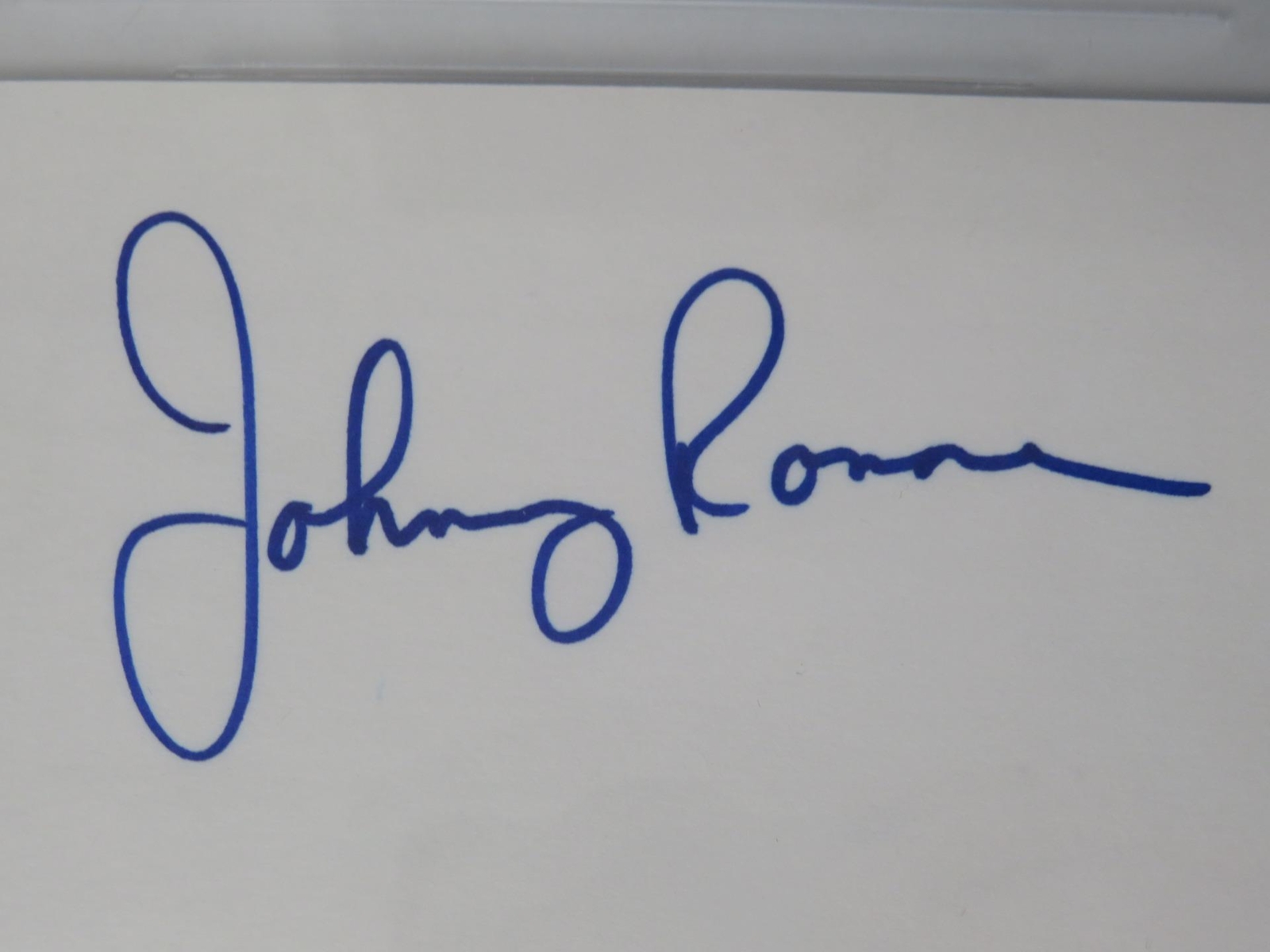 RAMONES Signed Autograph Auto 3×5 Index Card Cut Page Slab by 4 BAS JSA