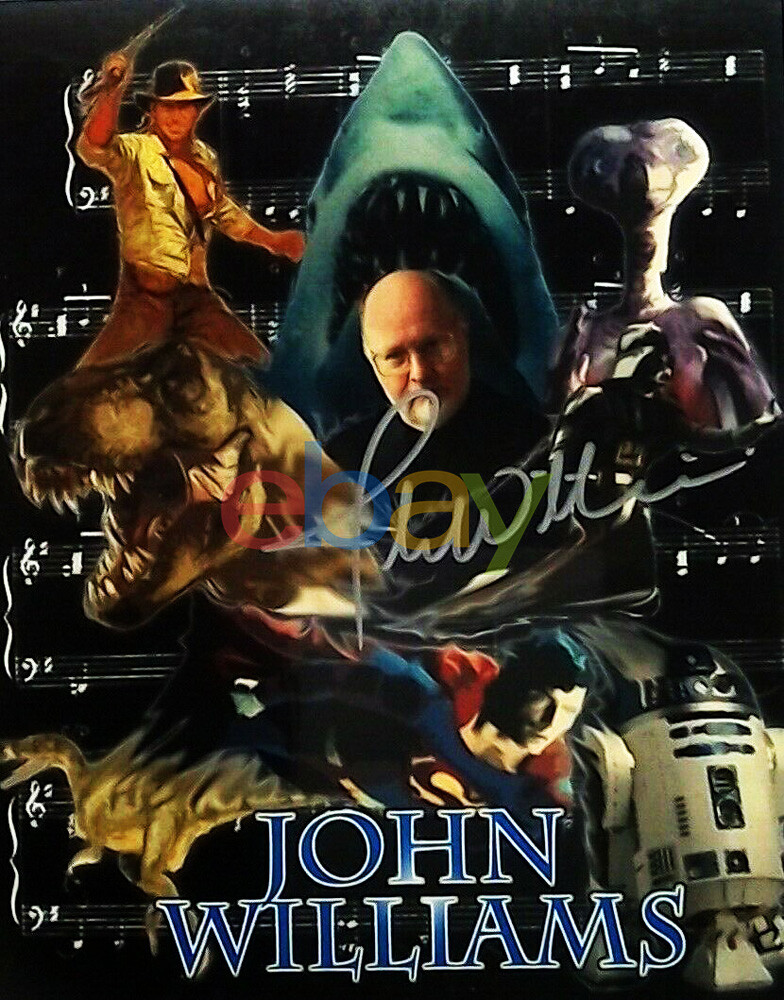 JOHN WILLIAMS – STAR WARS – SIGNED AUTOGRAPHED 8X10 PHOTO – COMPOSER reprint